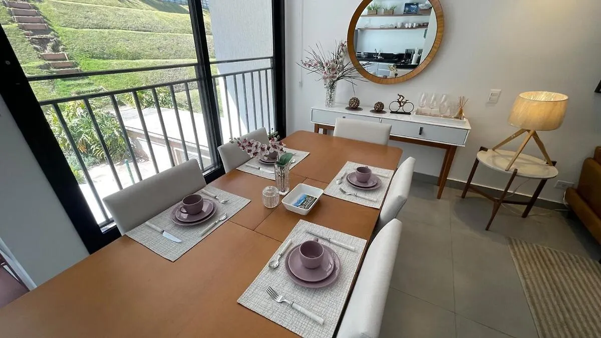 아파트 Star Green 203 - Luxo E Sofisticacao A 500 Metros Do Baden Baden Campos do Jordão
